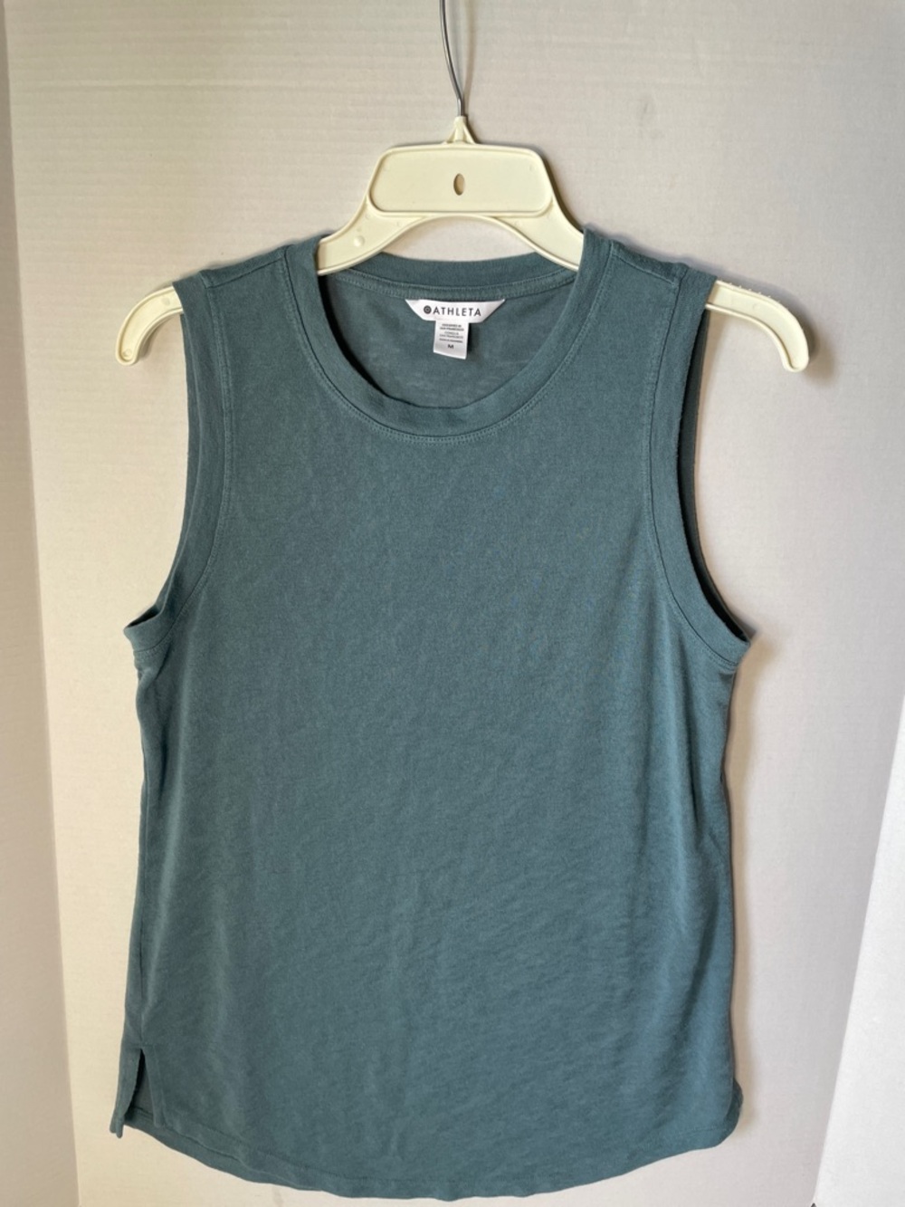 Athleta Sleeveless Tank Top in Teal Green Women's Size Medium